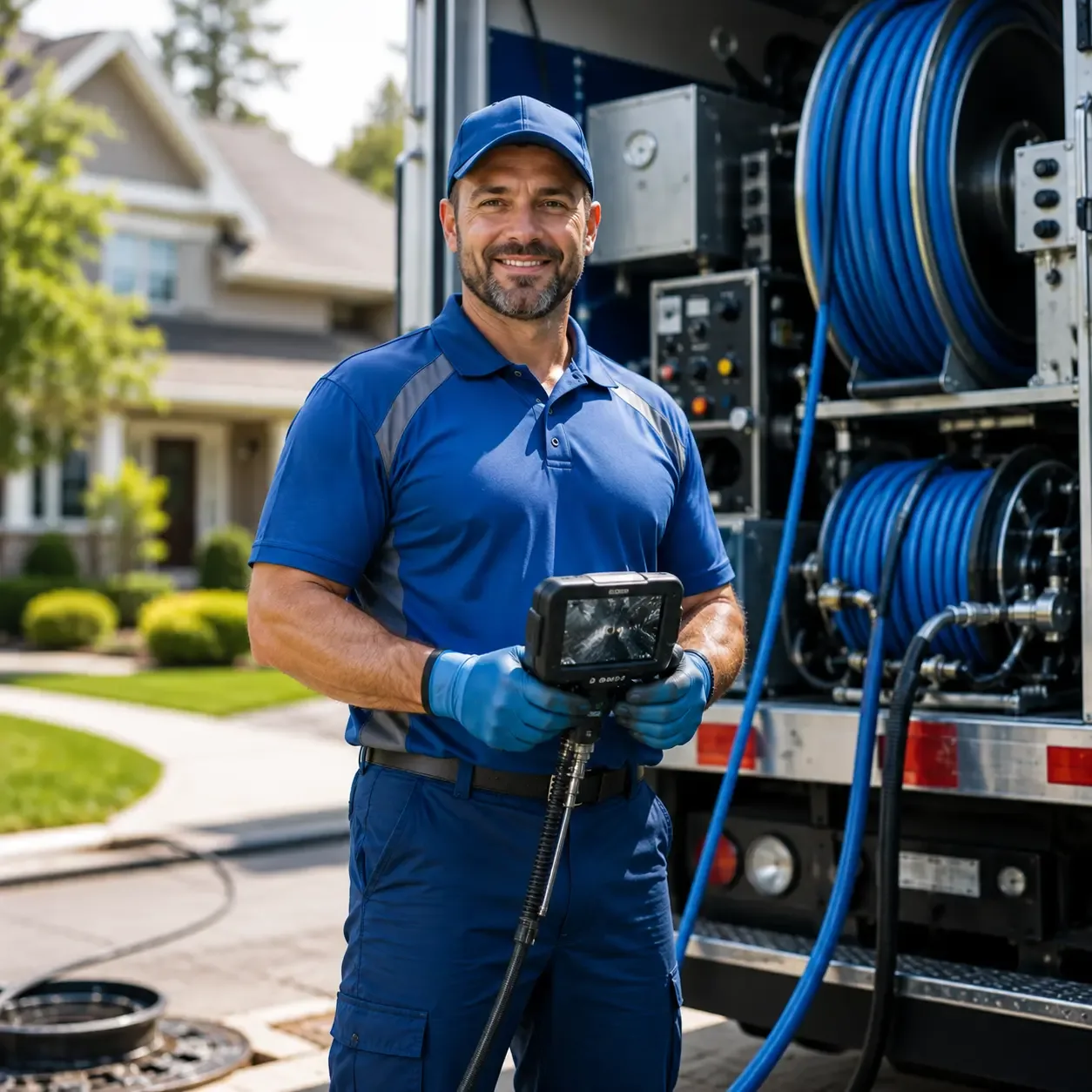 Local outdoor drain cleaning specialists in Burtonsville, MD